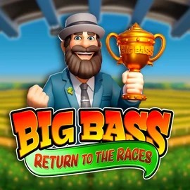 Official Slots logo: Big Bass Return to the Races by Pragmatic Play at Lucky Block Casino