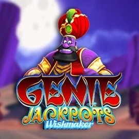 Official Jackpots logo: Genie Jackpots Wishmaker by Blueprint Gaming at Lucky Block Casino